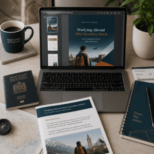 Studying Abroad After Secondary School — Strategic PDF Guide for Moroccan Students